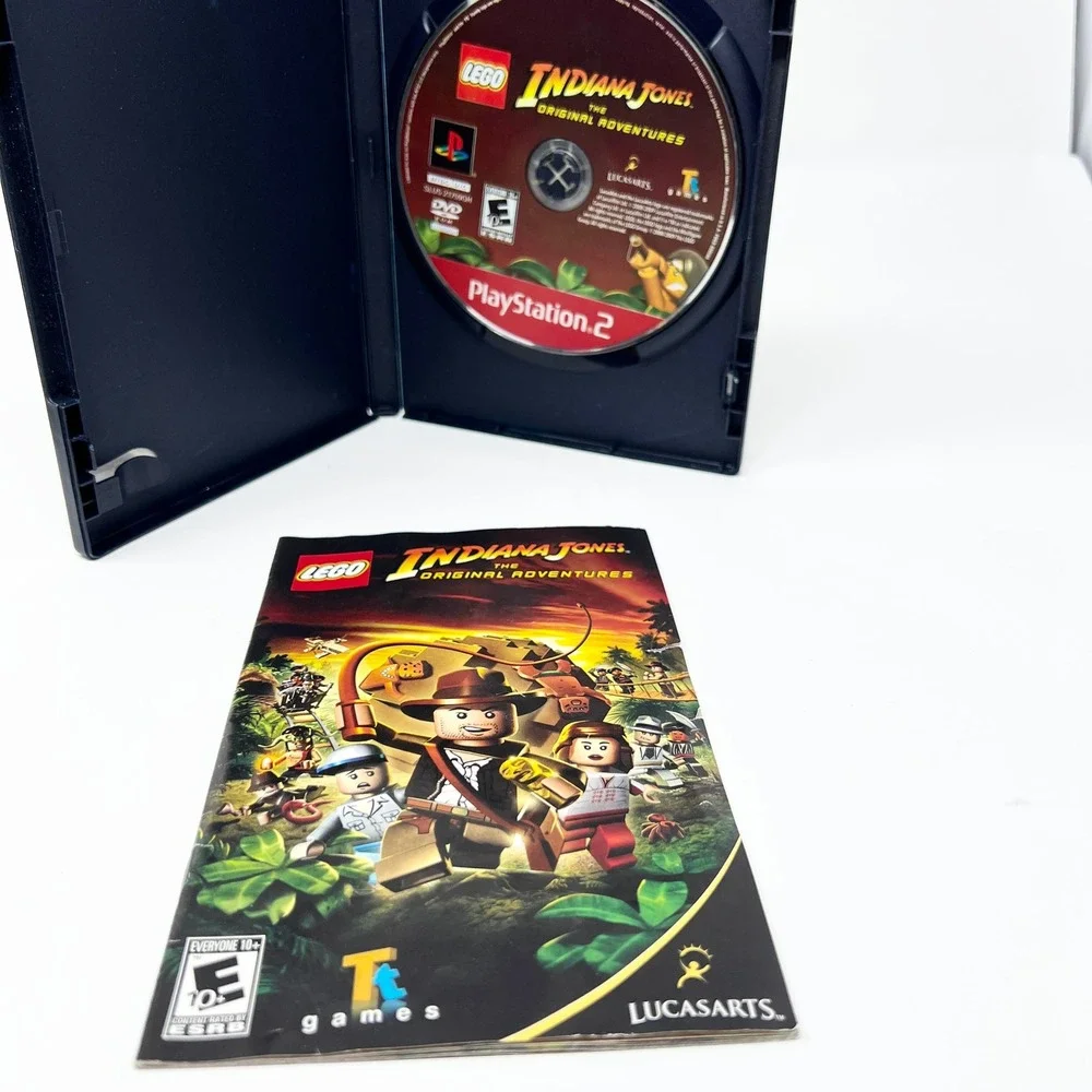 Lego‎ Indiana Jones The Original Adventures Sony PlayStation 2 PS2 Greatest Hits